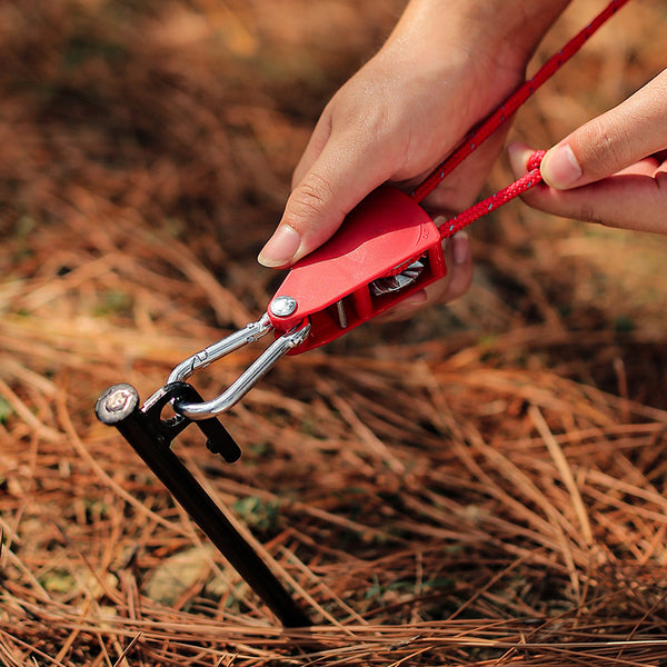 Outdoor Pulley Adjuster Tent Fixator