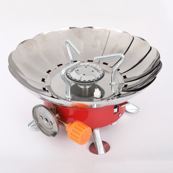 Picnic Gas Tank Stove Camping Cassette Stove Outdoor Portable Folding Small Square Stove