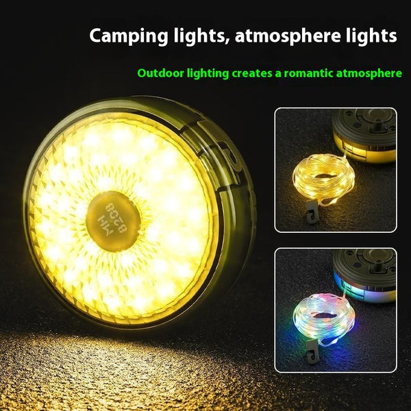 Outdoor Camping Lighting Chain Lighting Night Light USB Charging