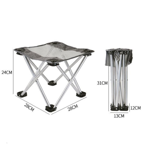 Outdoor folding stool portable folding chair