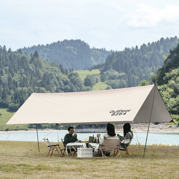 Rain Proof Shelter For Picnic And Sun Protection For Camping Awning Tent