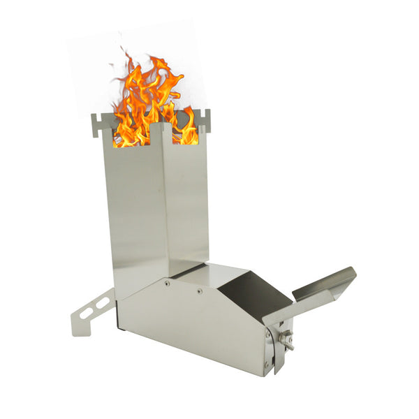 Outdoor Foldable Stainless Steel Wood Stove