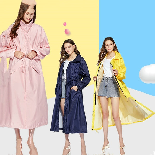 Rainproof Single Long Raincoat Coat And Trench Coat Poncho