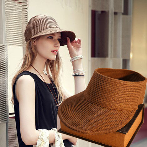 Sun Protection Foldable Sun Summer Straw Hat